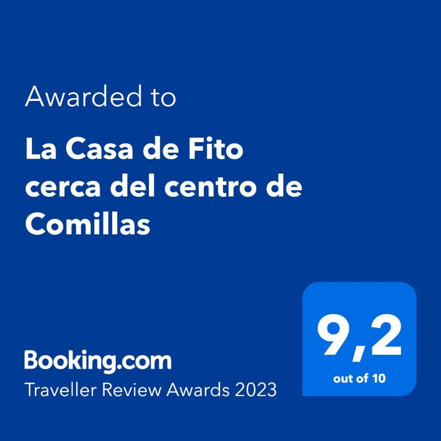 La Casa De Fito Cerca Del Centro De Comillas Kültér fotó